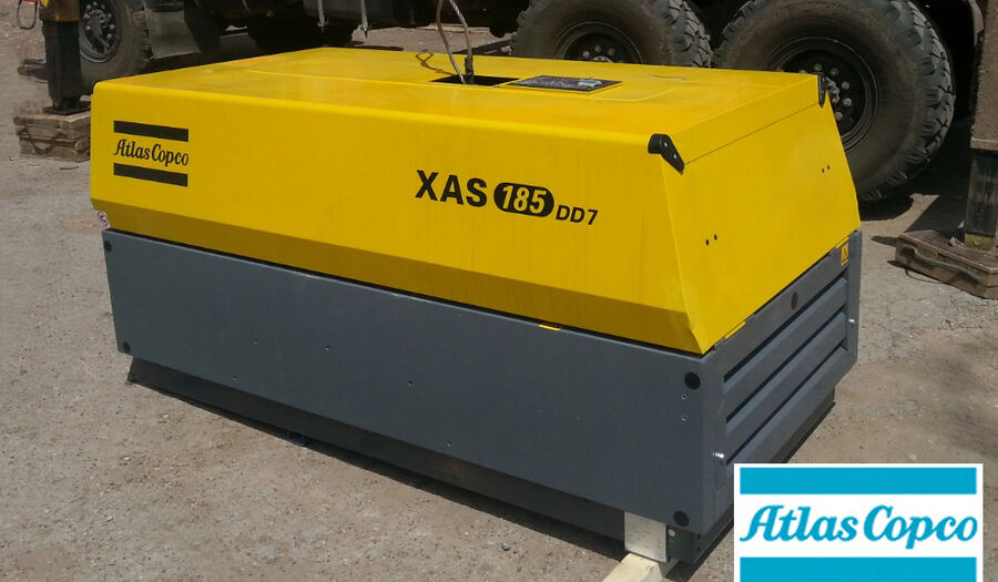 Аренда дизельного компрессора Atlas Copco XAS 185 стоимость