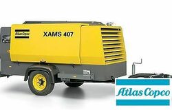 Аренда дизельного компрессора Atlas Copco XAMS 407 Cd
